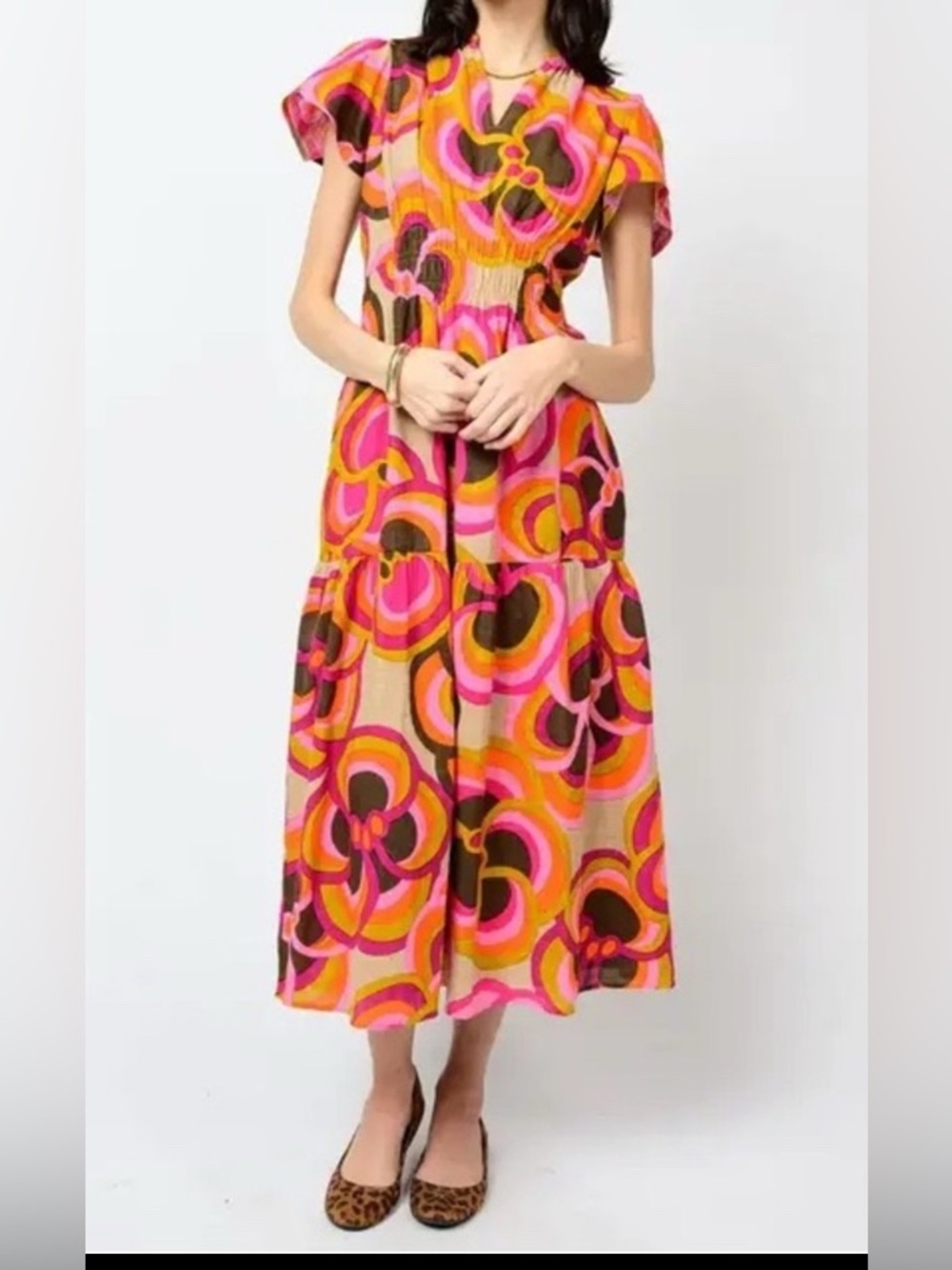 Ivy Jane (Uncle Frank) midi dress small (fits medium too)